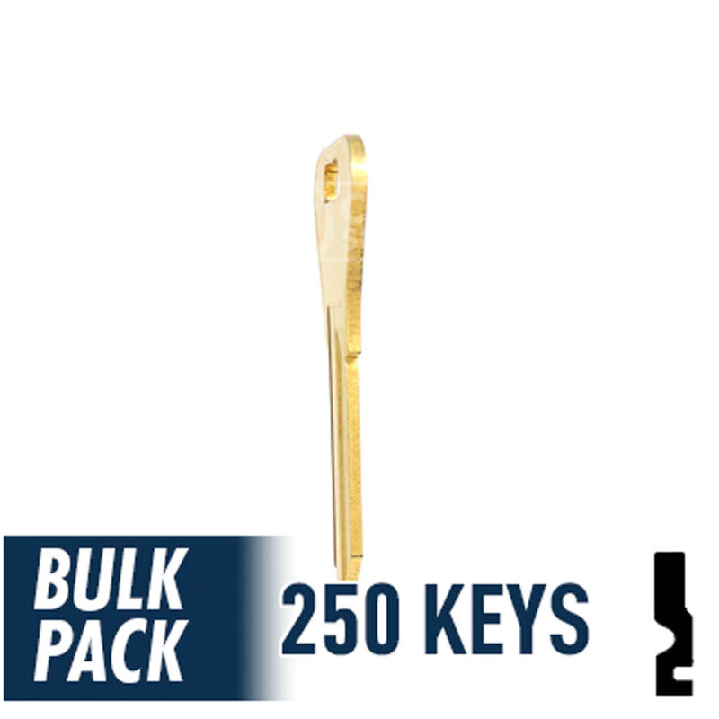 WR3 1054WB Weiser Key 250 Bulk Pack Residential-Commercial Key JMA USA