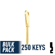 WR3 1054WB Weiser Key 250 Bulk Pack Residential-Commercial Key JMA USA