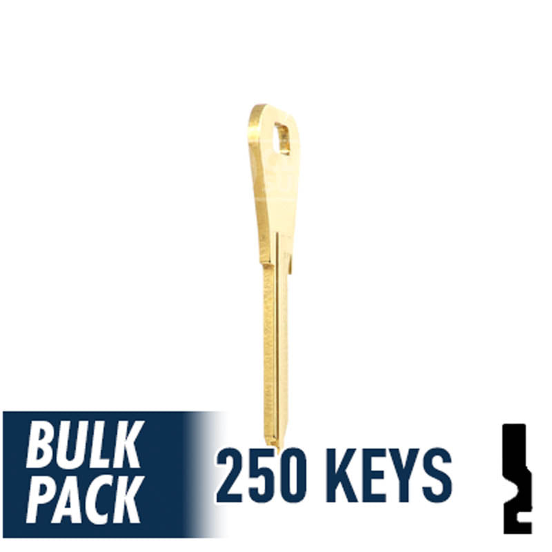 WR3 1054WB Weiser Key 250 Bulk Pack Residential-Commercial Key JMA USA