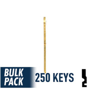WR3 1054WB Weiser Key 250 Bulk Pack Residential-Commercial Key JMA USA