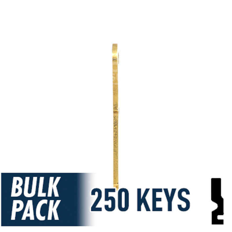 WR3 1054WB Weiser Key 250 Bulk Pack Residential-Commercial Key JMA USA
