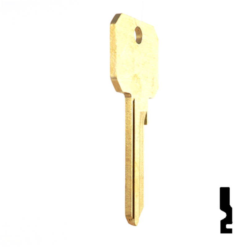 WR3, WR5 Weiser Neuter Bow Key Residential-Commercial Key Ilco