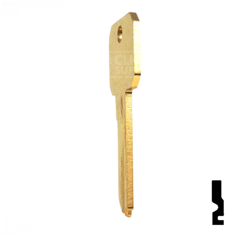 WR3, WR5 Weiser Neuter Bow Key Residential-Commercial Key Ilco