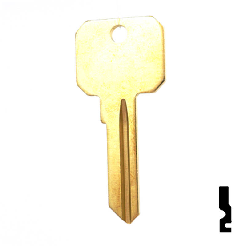 WR3, WR5 Weiser Neuter Bow Key Residential-Commercial Key Ilco