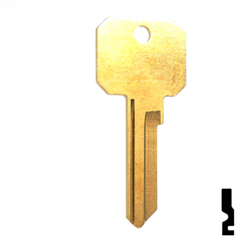 WR3, WR5 Weiser Neuter Bow Key Residential-Commercial Key Ilco