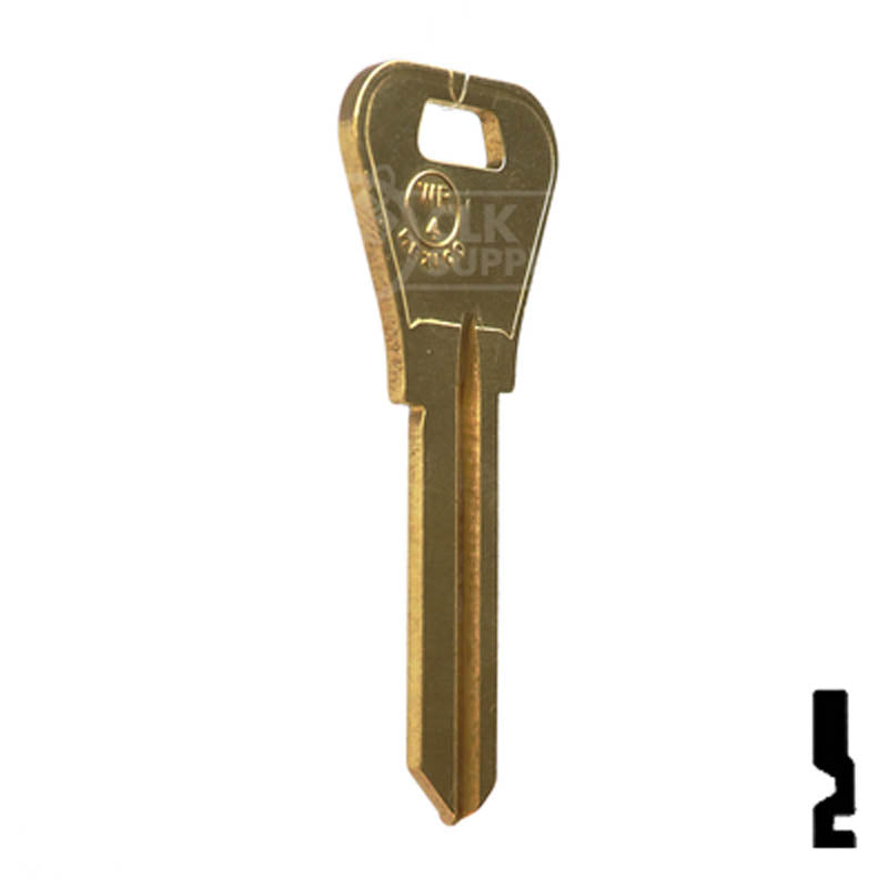 WR4, A1054WB Weiser Key Residential-Commercial Key JMA USA