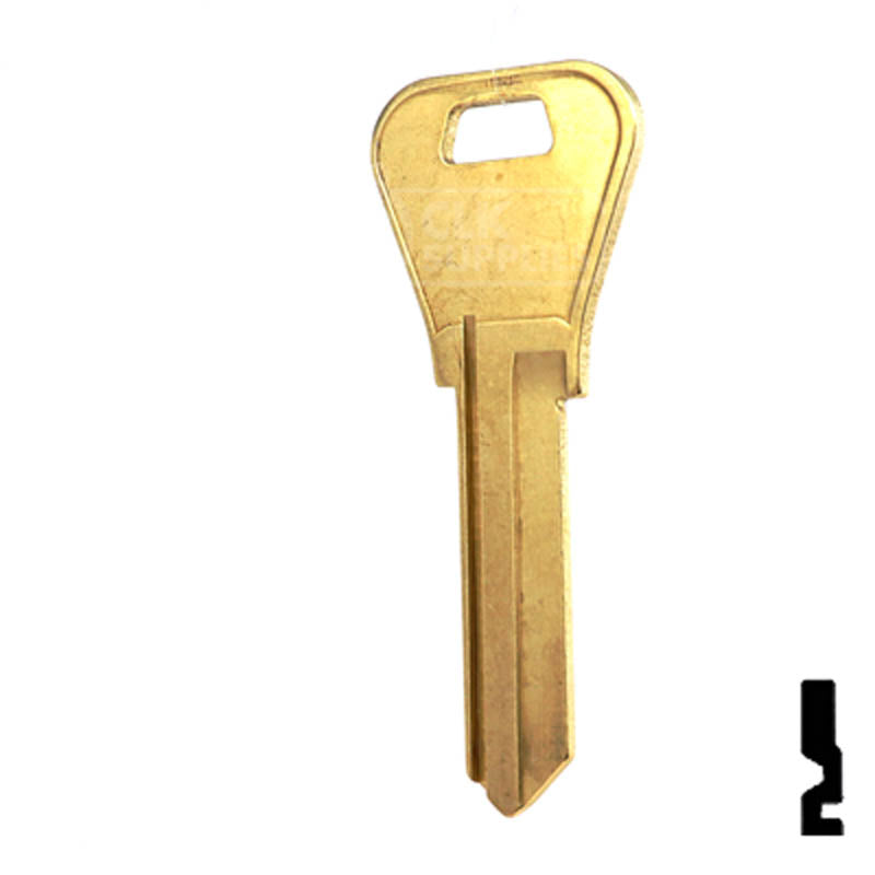 WR4, A1054WB Weiser Key Residential-Commercial Key JMA USA