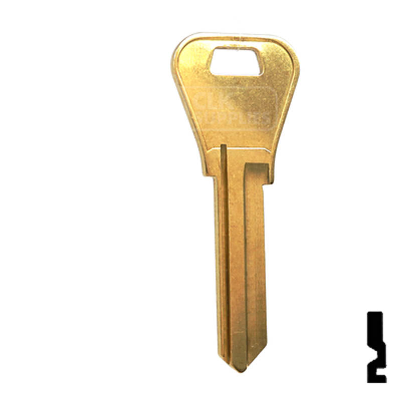 WR4, A1054WB Weiser Key Residential-Commercial Key JMA USA