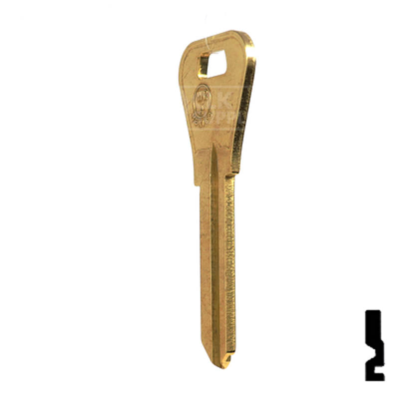 WR4, A1054WB Weiser Key Residential-Commercial Key JMA USA