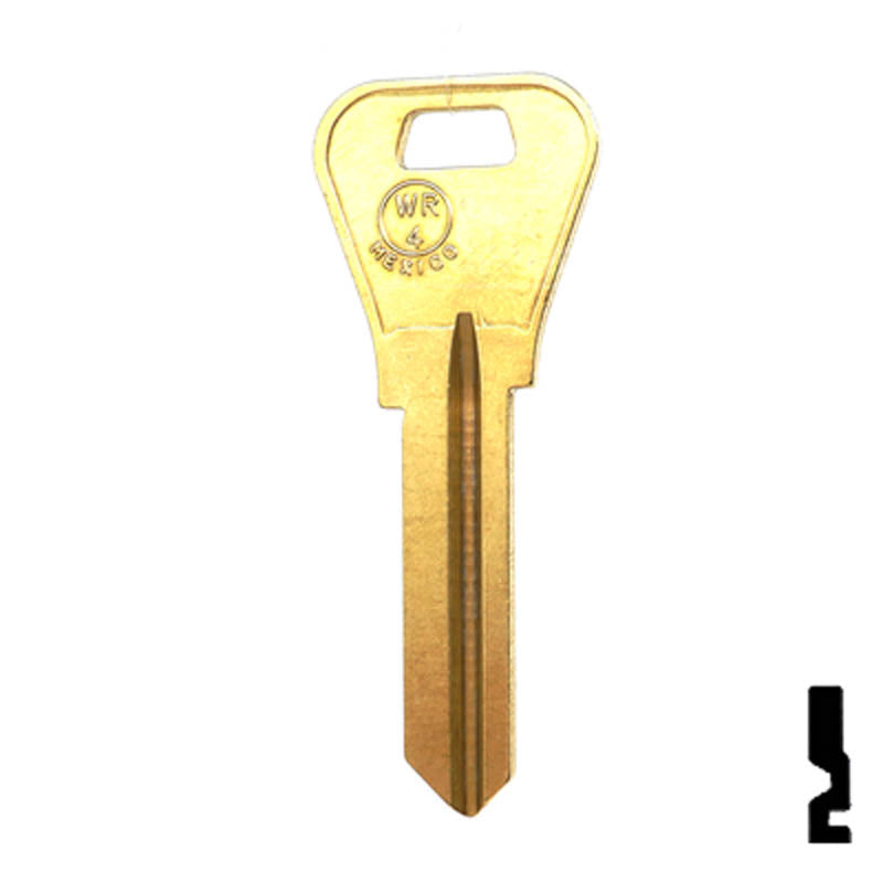 WR4, A1054WB Weiser Key Residential-Commercial Key JMA USA