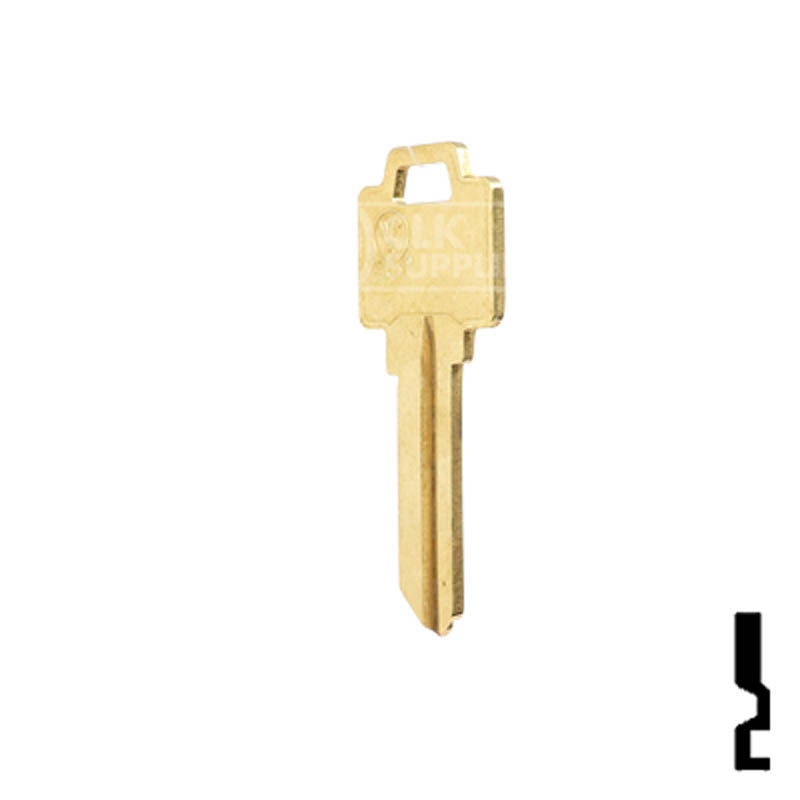 WR5, N1054WB Weiser Key Residential-Commercial Key JMA USA