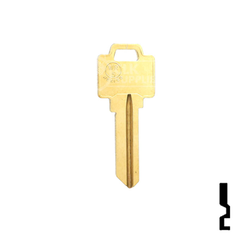 WR5, N1054WB Weiser Key Residential-Commercial Key JMA USA