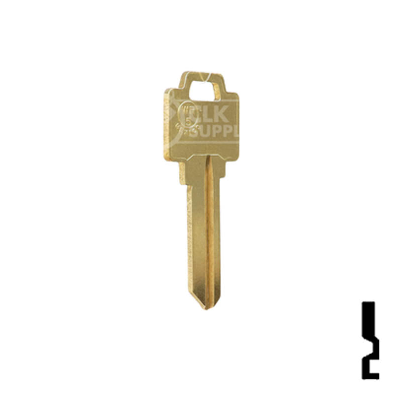 WR5, N1054WB Weiser Key Residential-Commercial Key JMA USA
