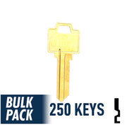 WR5 Weiser Key Bulk Pack -250 by Ilco Residential-Commercial Key Ilco