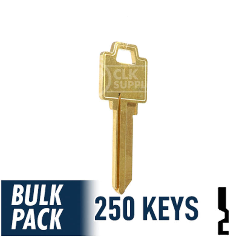WR5 Weiser Key Bulk Pack -250 by Ilco Residential-Commercial Key Ilco