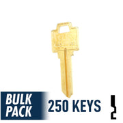 WR5 Weiser Key Bulk Pack -250 by Ilco Residential-Commercial Key Ilco