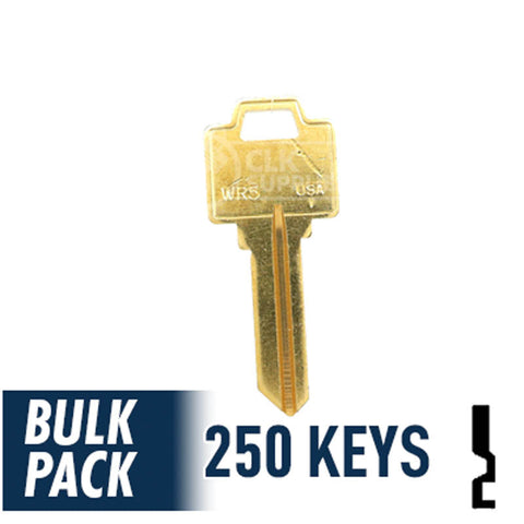 WR5 Weiser Key Bulk Pack -250 by Ilco Residential-Commercial Key Ilco