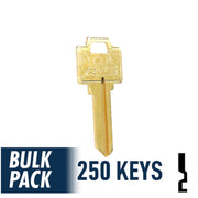 WR5 Weiser Key Bulk Pack -250 by Ilco Residential-Commercial Key Ilco