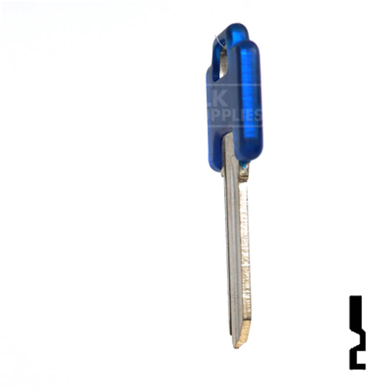 WR5 Weiser Transparent Color Head Assortment 5Pcs Residential-Commercial Key Ilco