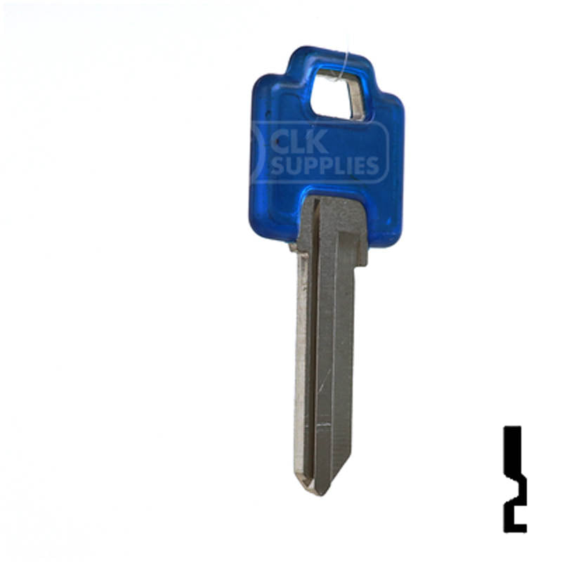 WR5 Weiser Transparent Color Head Assortment 5Pcs Residential-Commercial Key Ilco