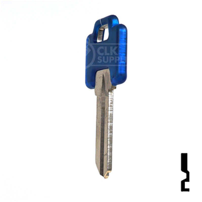 WR5 Weiser Transparent Color Head Assortment 5Pcs Residential-Commercial Key Ilco