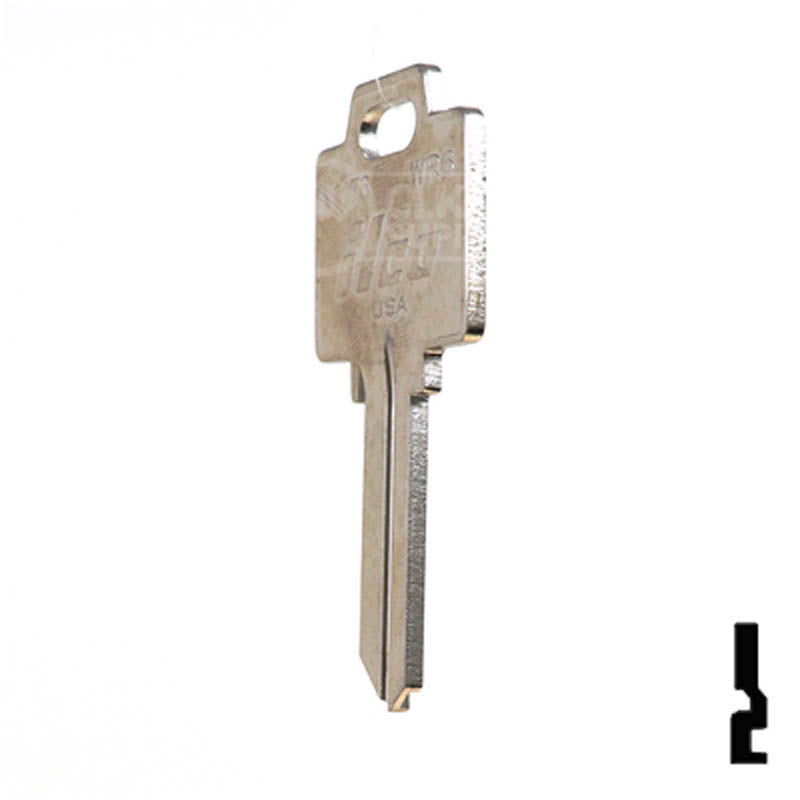 WR6, N1176 Weiser Smart Key Residential-Commercial Key Ilco