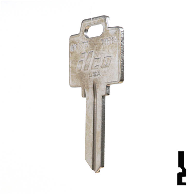 WR6, N1176 Weiser Smart Key Residential-Commercial Key Ilco