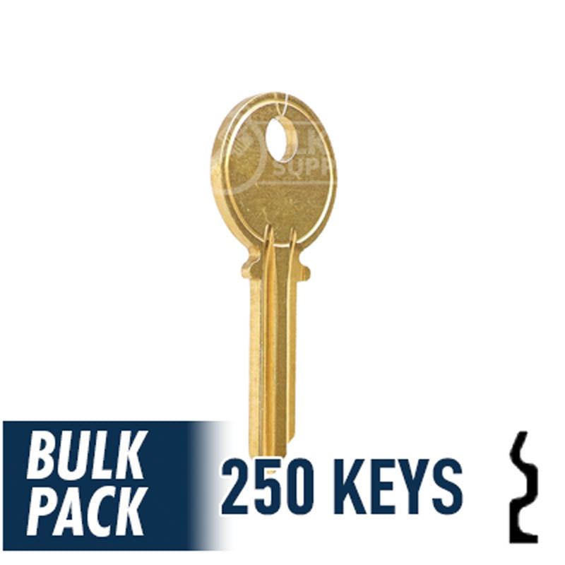 Y1 Yale Key Bulk Pack -250 by Ilco Residential-Commercial Key Ilco