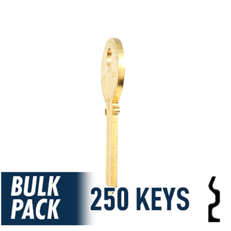 Y1 Yale Key Bulk Pack -250 by Ilco Residential-Commercial Key Ilco