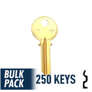 Y1 Yale Key Bulk Pack -250 by Ilco Residential-Commercial Key Ilco