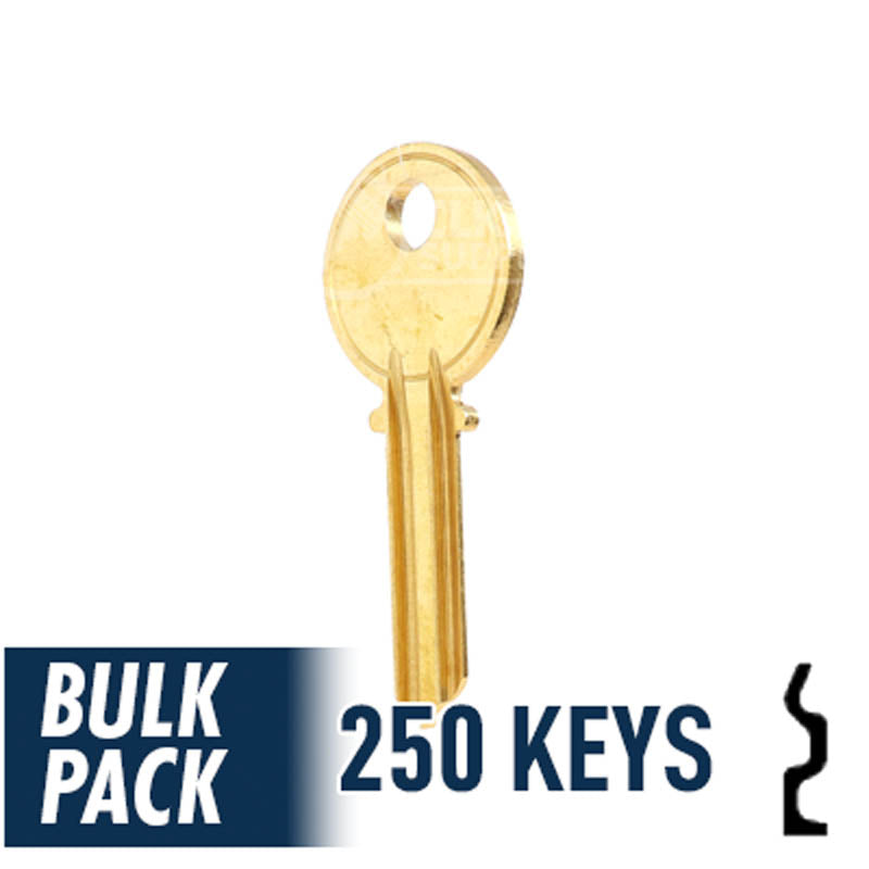 Y1 Yale Key Bulk Pack -250 by Ilco Residential-Commercial Key Ilco