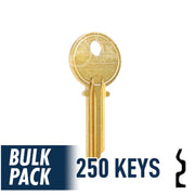 Y1 Yale Key Bulk Pack -250 by Ilco Residential-Commercial Key Ilco
