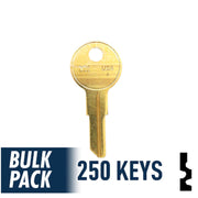 Y11 Yale Key Bulk Pack -250 by Ilco Residential-Commercial Key Ilco