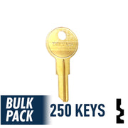 Y11 Yale Key Bulk Pack -250 by Ilco Residential-Commercial Key Ilco