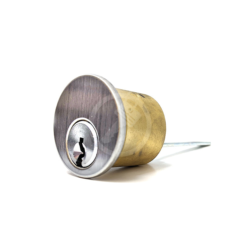 Rim Cylinder Yale GA Keyway US26D (Satin Chrome) Rim Cylinder GMS Industries