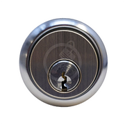 Rim Cylinder Yale Y1 Keyway US26D (Satin Chrome) Rim Cylinder GMS Industries