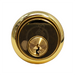 Rim Cylinder Yale Y1 Keyway US3 (Bright Brass) Rim Cylinder GMS Industries