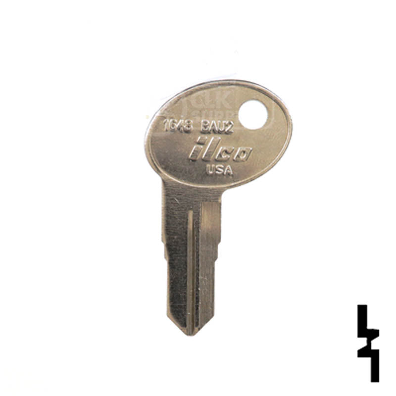 BAU2, 1648 Bauer Key RV-Motorhome Key JMA USA