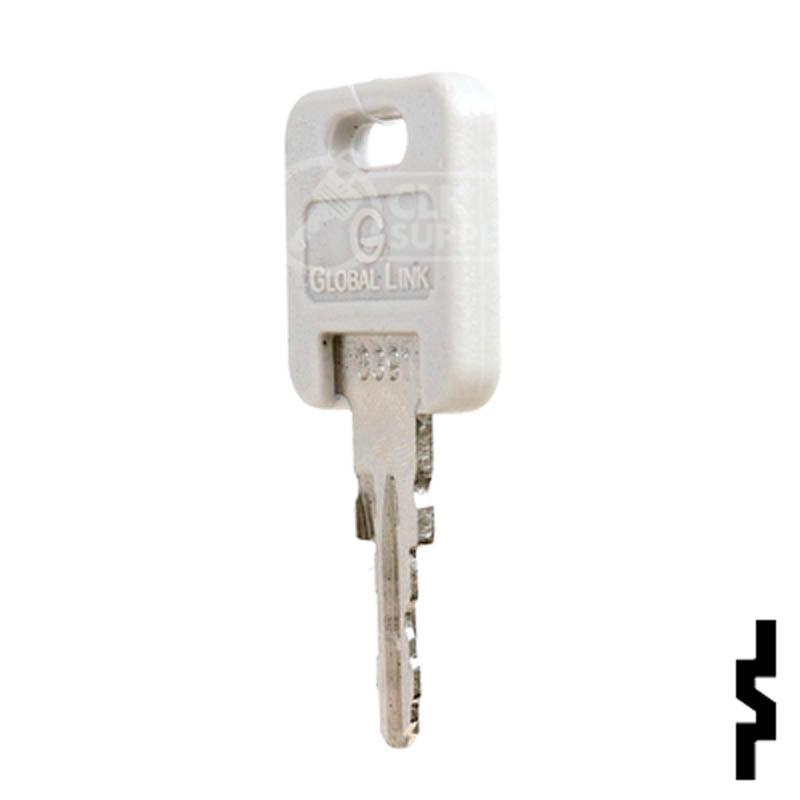 Cut RV Key | Global Link G391 | BD1016 RV-Motorhome Key Framon