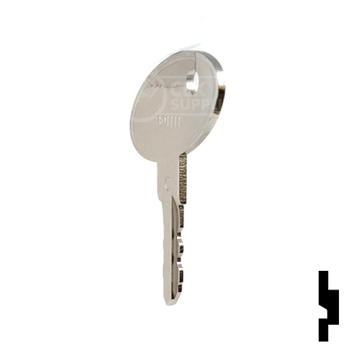 Precut Key Blank | Bauer | Change Key BD1111 RV-Motorhome Key Framon Manufacturing Company, Inc
