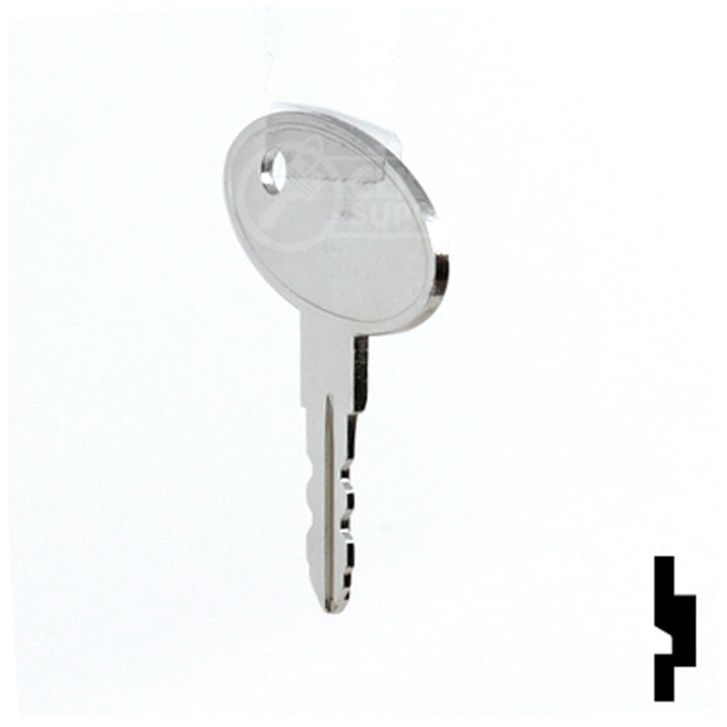 Precut Key Blank | Bauer | Change Key BD1111 RV-Motorhome Key Framon Manufacturing Company, Inc