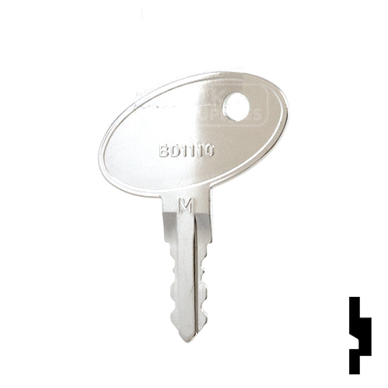 Precut Key Blank | Bauer | Master Key BD1110 RV-Motorhome Key Framon Manufacturing Company, Inc