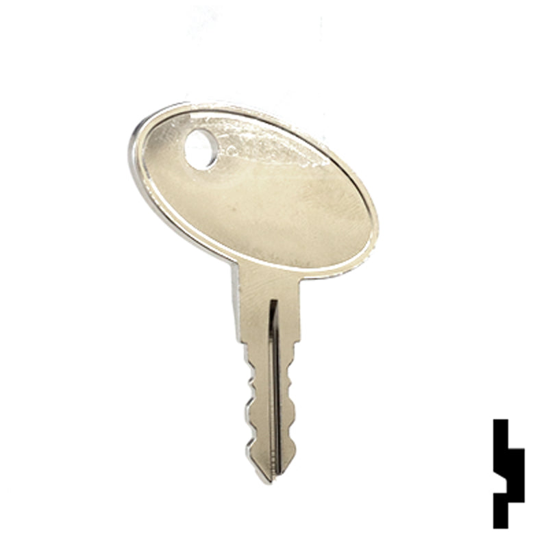 Precut Key Blank | Bauer | Master Key BD1110 RV-Motorhome Key Framon Manufacturing Company, Inc
