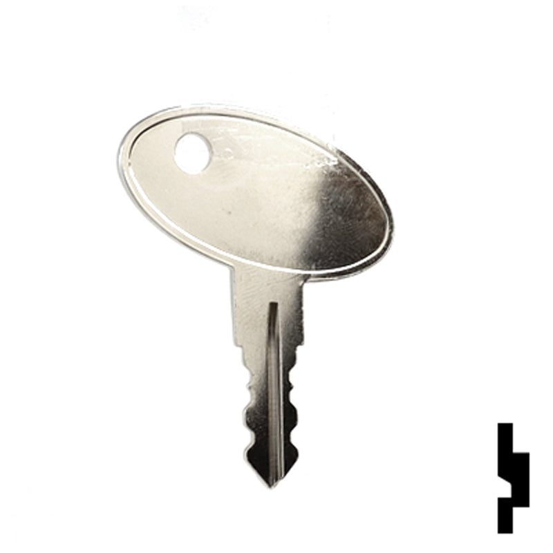 Precut Key Blank | Bauer | Master Key BD1110 RV-Motorhome Key Framon Manufacturing Company, Inc