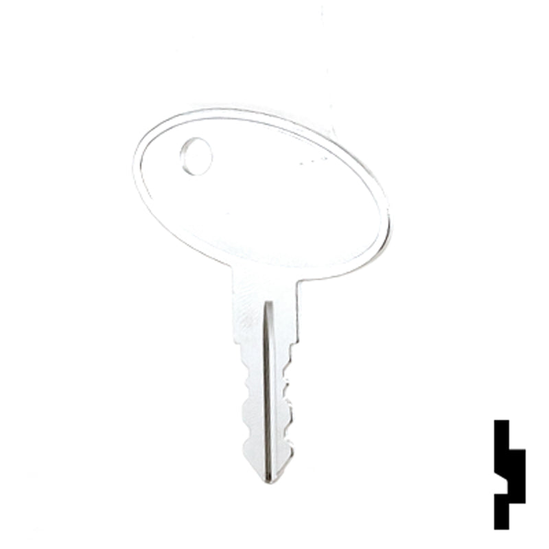 Precut Key Blank | Bauer | Master Key BD1110 RV-Motorhome Key Framon Manufacturing Company, Inc