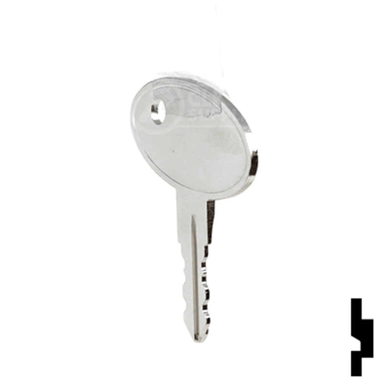 Precut Key Blank | Bauer | Master Key BD1110 RV-Motorhome Key Framon Manufacturing Company, Inc