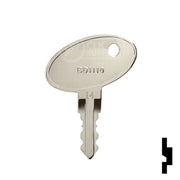 Precut Key Blank | Bauer | Master Key BD1110 RV-Motorhome Key Framon Manufacturing Company, Inc