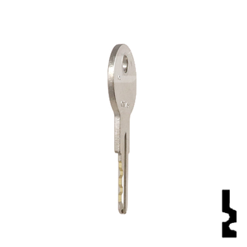 Precut Key Blank | Chicago | CH751 RV-Motorhome Key LockVoy