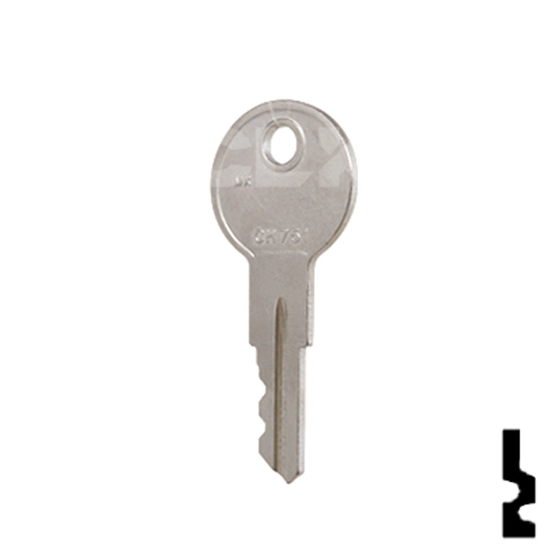 Precut Key Blank | Chicago | CH751 RV-Motorhome Key LockVoy