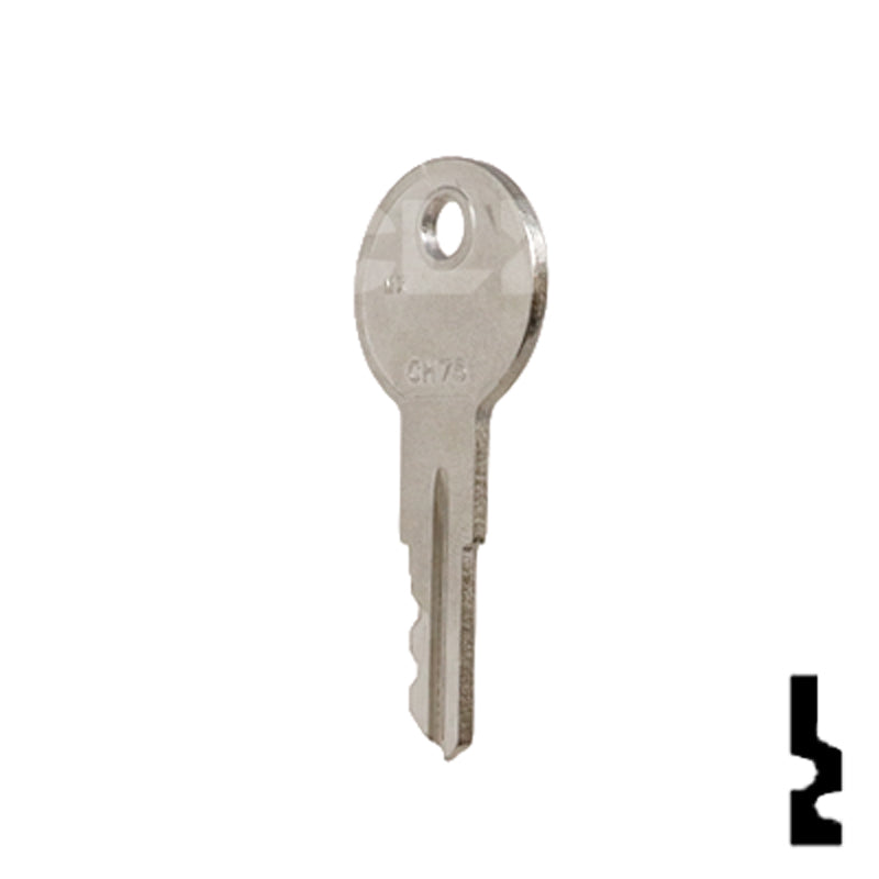 Precut Key Blank | Chicago | CH751 RV-Motorhome Key LockVoy